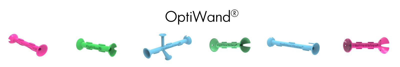 OptiWand Pink Green Blue Pincher Bullseye Trial Soft Portable Contact Lens Removal & Insertion Tool - Silicone Rubber Soft Lens Inserter & Remover Device with Pincher End & Finger Grips Safe & Easy on Eyes, Travel Size inserting removing pushing pulling Lenses Applicator Gift Cosplay Halloween colored cleaner case suction cup