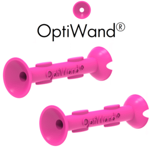 OptiWand Pink 2 Pack Soft Contact Lens Removal & Insertion Tools